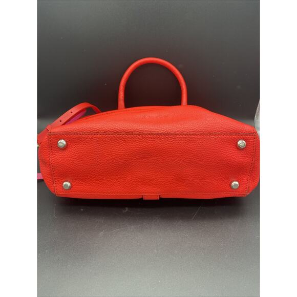 Rare - Milly Shoulder Leather Coral Red. - Picture 9 of 15